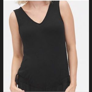 NWT GAP Maternity Sleeveless TieWaist Jumpsuit SZM